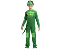 FUNIDELIA PJ Masks Gekko kostuum voor jongens - 5-6 jaar (110-122 cm)