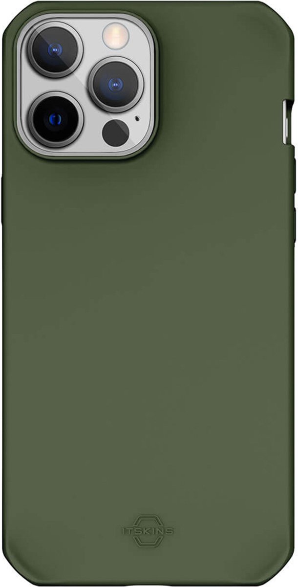Itskins Silk magnetische ring Backcover iPhone 13 Pro hoesje - Groen