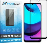 Mobigear Gehard Glas Ultra-Clear Screenprotector voor Motorola Moto E20 - Zwart