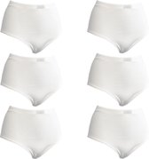Racky Dames Maxi Slip 6Pack Wit