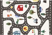 Kindertapijt van vinyl CIRCUITI - 120 x 180 cm - Meerkleurig
