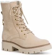 Tamaris Dames Half laarsje 1-1-26287-27 427 beige smal Maat: 42 EU