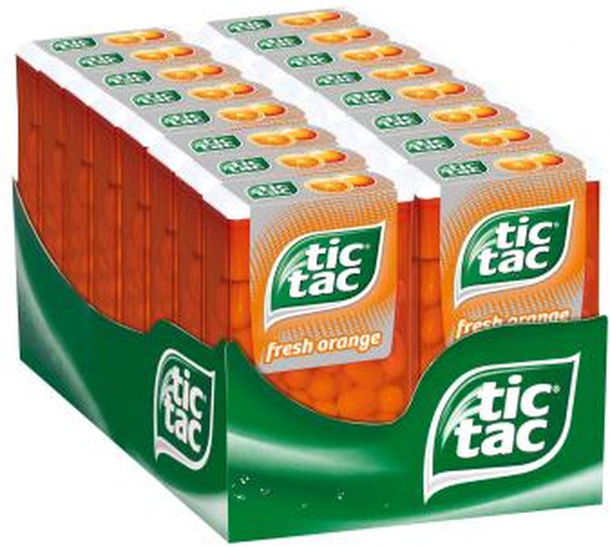 Tic Tac T100 Orange (16x 49gr) - Grossiste Compliment.nl