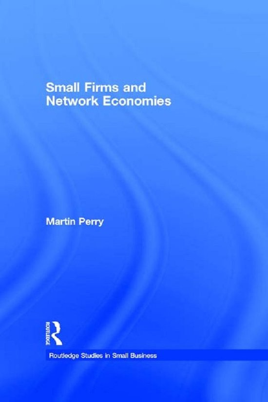 Small Firms and Network Economies - cover