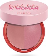 PUPA Milano Fight Like a Woman blush 001 Wild Rose/Pink Party 4 g Poeder