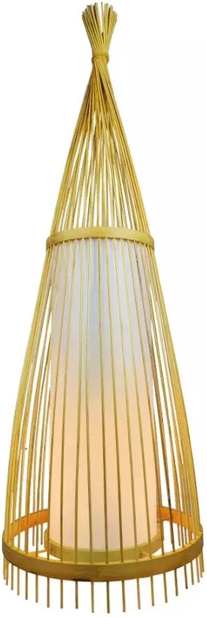 V-tac Staande Lamp - DUURZAAM RATAN natural B30 X H94 inclusief LED filament lamp E27