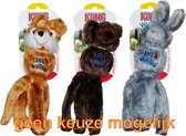 Kong Wubba Friend - Hondenspeelgoed - Assorti - 10,2 x 7,9 x 2,6 cm