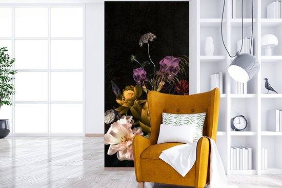 Papier Peint - Papiers Papier peint photo Bloem - Motifs - Plantes - Largeur 120 cm x Hauteur 240 cm