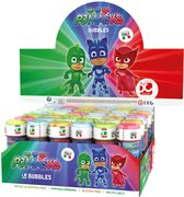 3x PJ Masks bellenblaas flesjes met spelletje 60 ml voor kinderen - Uitdeelspeelgoed - Grabbelton speelgoed