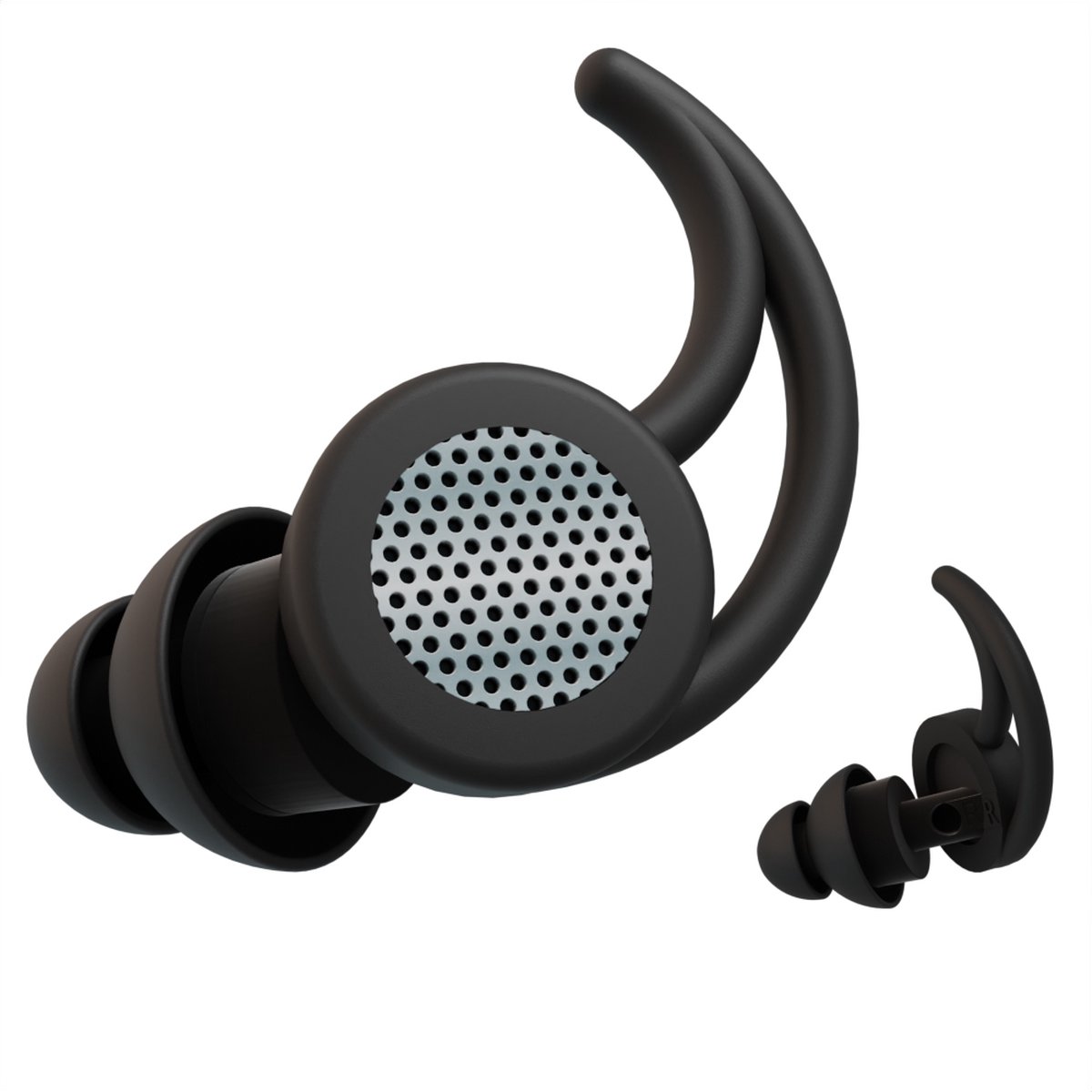 Goedkoopste Thone X festival oordopjes, gehoorbescherming voor uitgaan, oordoppen festival, muziek concert uitgaan - earplugs met 20 dB demping - perforated metal