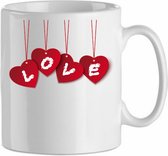 Mok 'Love 2' | Valentijn | Valentine | Kadootje voor hem| Kadootje voor haar | Liefde