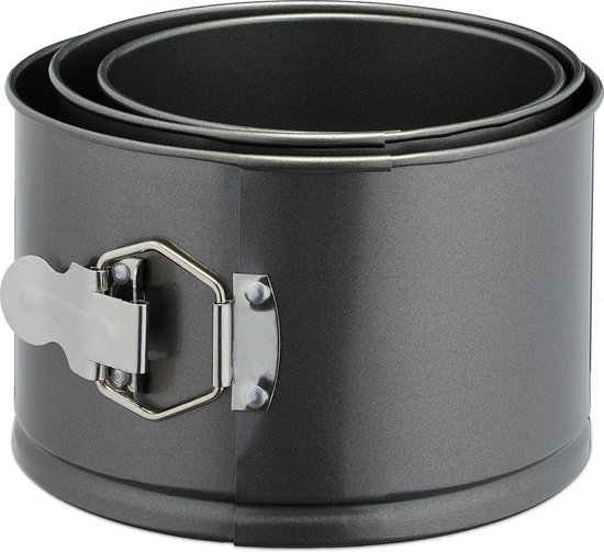 IBILI Moka 20cm Anti Aanbak Ovenbestendig Bakvorm IBILI Puddingvorm Moka 20 Cm – Aluminium, Zwart, Met Deksel – Voor In De Oven Aluminium Bakvorm Met Deksel