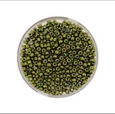 9660-564 Jap. Miyukirocailles - 2,2mm - metallic olivine - 5 gram