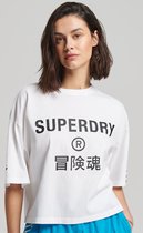 Superdry Dames tshirt Superdry Dames tshirt T-shirt met Core logo
