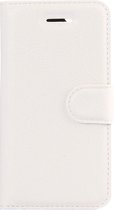Apple iPhone SE (2016) Hoesje - Mobigear - Classic Serie - Kunstlederen Bookcase - Wit - Hoesje Geschikt Voor Apple iPhone SE (2016)