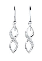 Boucles d'oreilles pendantes d'Oreilles Femme Elli Infinity - Argent 925