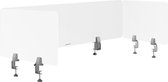 Fromm & Starck Bureauscherm - set van 3 met 2 formaten: 1.500 x 400 mm, 750 x 400 mm