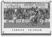 Walljar - Cambuur - Volendam '70 - Muurdecoratie - Plexiglas schilderij