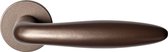 Deurkruk op rozet - Brons Kleur - RVS - GPF bouwbeslag - Pepe GPF1315.A2-00, Bronze blend
