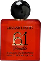 Chatler Eau De Parfum Armand Luxury 61 Possible Dames 100 Ml Fruit