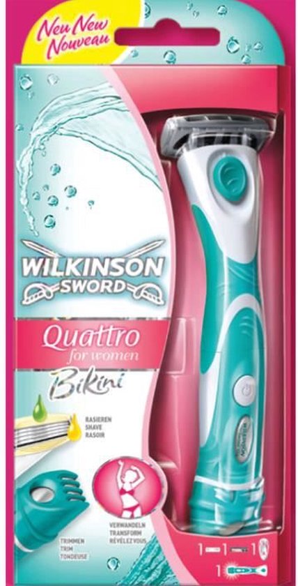 Wilkinson Sword Quattro Bikini - Scheerapparaat | bol.com