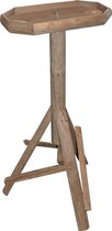 * VOEDERTAFEL ACHTHOEKIG BRUIN