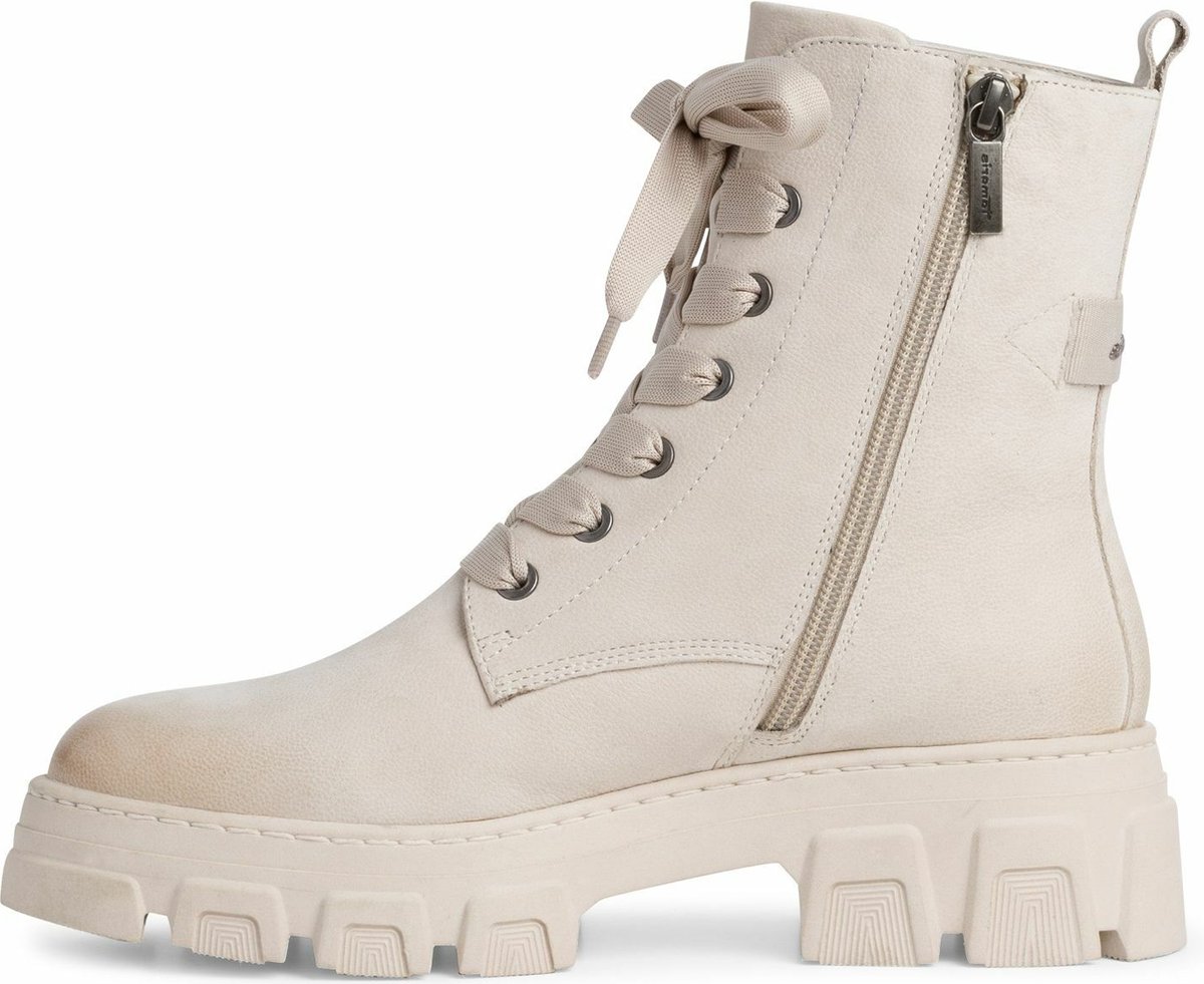 Tamaris veterboots beige sale