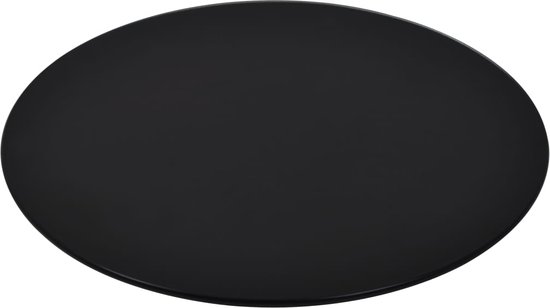 Glazen Tafelblad Rond - Transparant