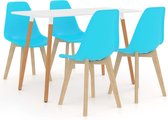 Decoways - 5-delige Eethoek blauw