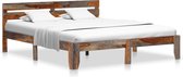 Decoways - Bedframe massief sheeshamhout 160x200 cm