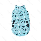 Three Layers hondenjasje L25Cm Light blauw
