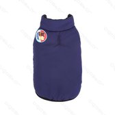 Three Layers hondenjasje met Waterproof L20Cm Navy blauw