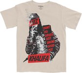 Wiz Khalifa Heren Tshirt -S- Propaganda Creme