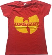 WuTang Clan - Logo Dames T-shirt - S - Rood