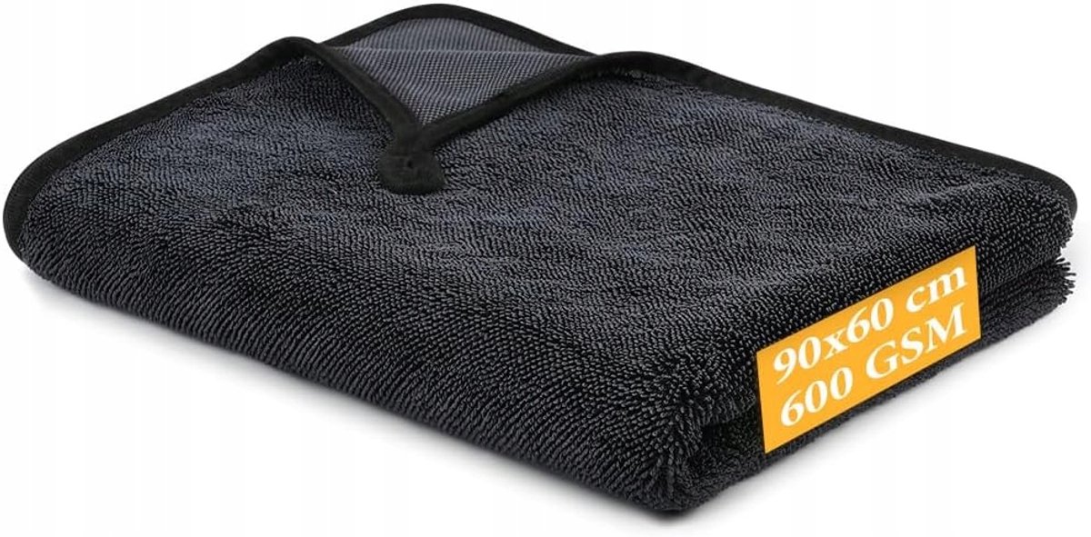 XXL Microvezeldoek 90x60cm 600GSM - Auto Drogen & Polijsten