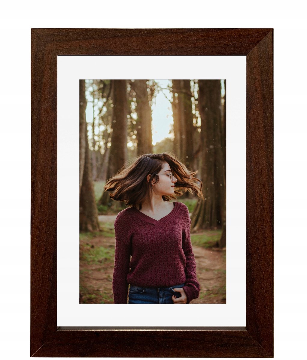 Fotolijst Italia 15x21 cm met passe-partout 13x18 cm - Wenge