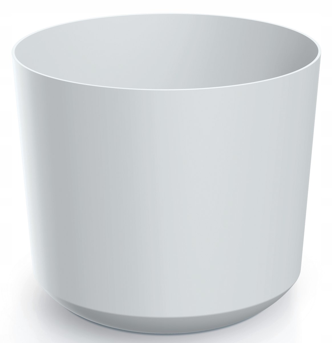 DONICZKA TUBO 18 CM - Stijlvolle Witte Cilinderpot