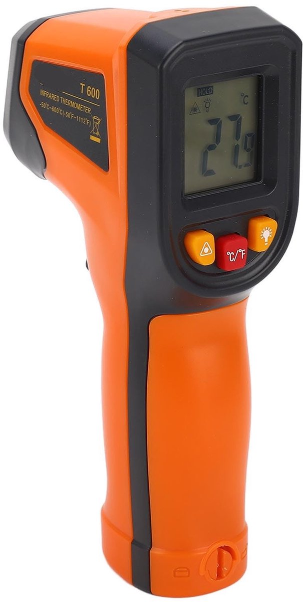 Dailygoods - LCD Thermometer met Infrarood Temperatuurmeting