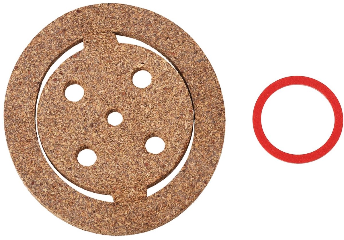 Dailygoods- Brandstofkom Directe Vervanging - Messing Brandstofkraan - Kurk Afdichting - Nauwkeurige Afmetingen 36 mm - Geschikt voor Ferguson TE20 - Onderdeelreferentie. - Brandstofafsluiter