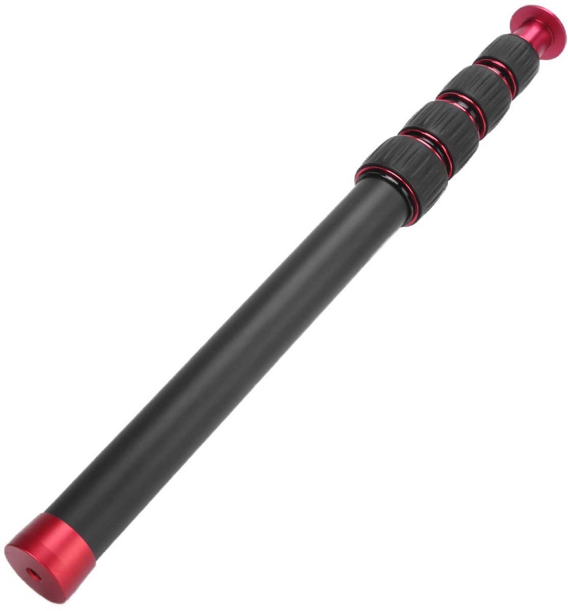 JHUBERS- Monopod Camera Statief - Aluminiumlegering - Verlengbaar 33,5-108 cm - Maximale belasting 5 kg - Lichtgewicht 339 g - Universeel accessoire