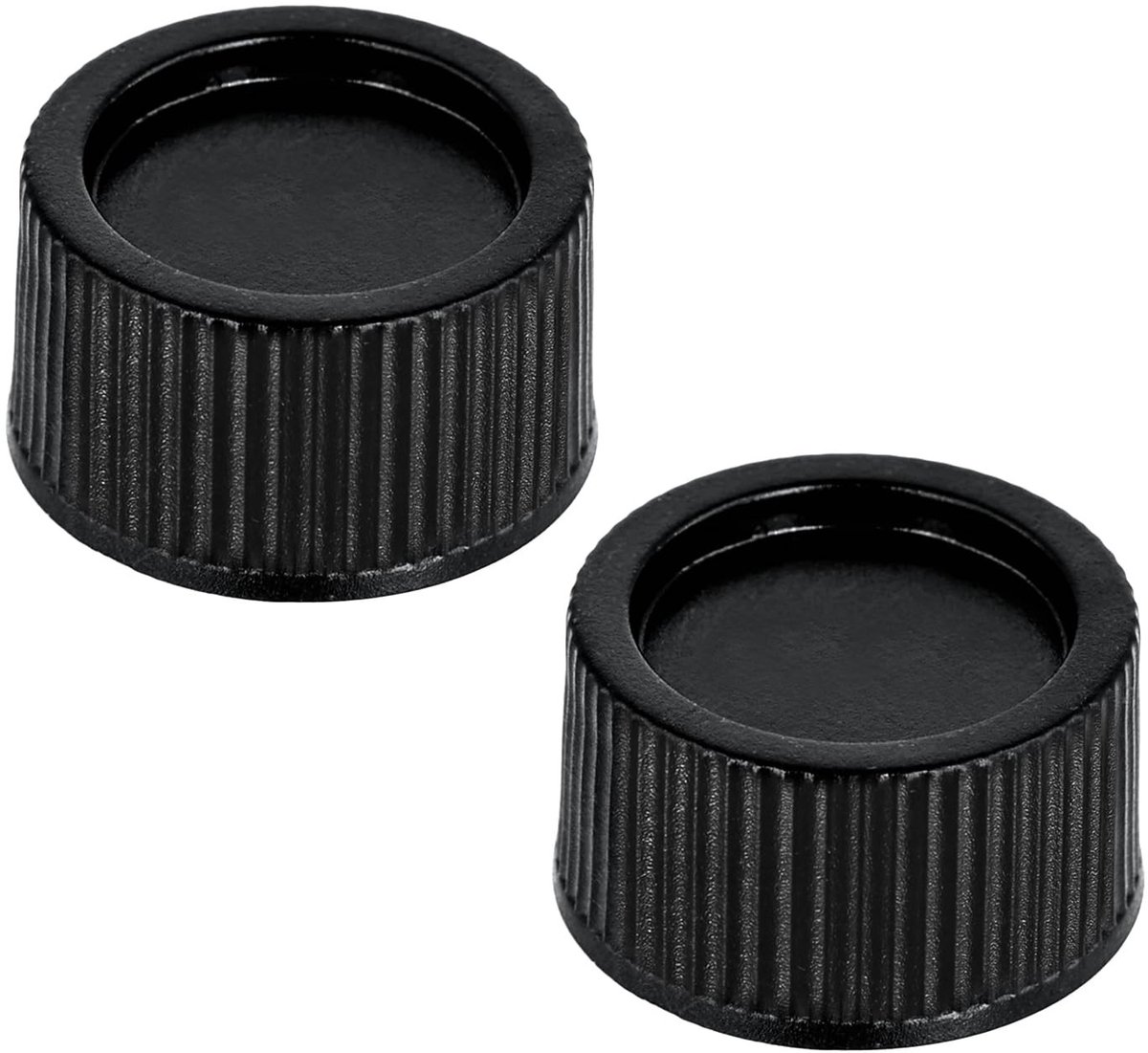 JHUBERS- Filterafvoerdeksel 2 Stuks - Vervanging - Kunststof/Rubber - Compatibel met Hayward Zwembadzandfiltermodellen - Zwart - 180 Graden Draaibaar - Afvoerafdekking