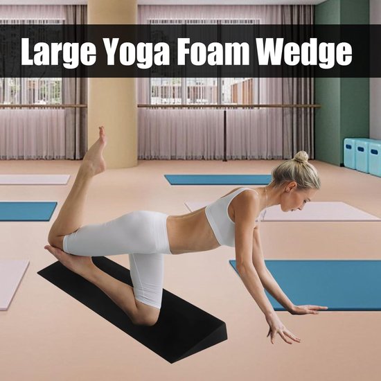 Squat Wedge Blok 51 cm - EVA Yoga Blok voor Balans en Kuitspiertraining — afbeelding 3