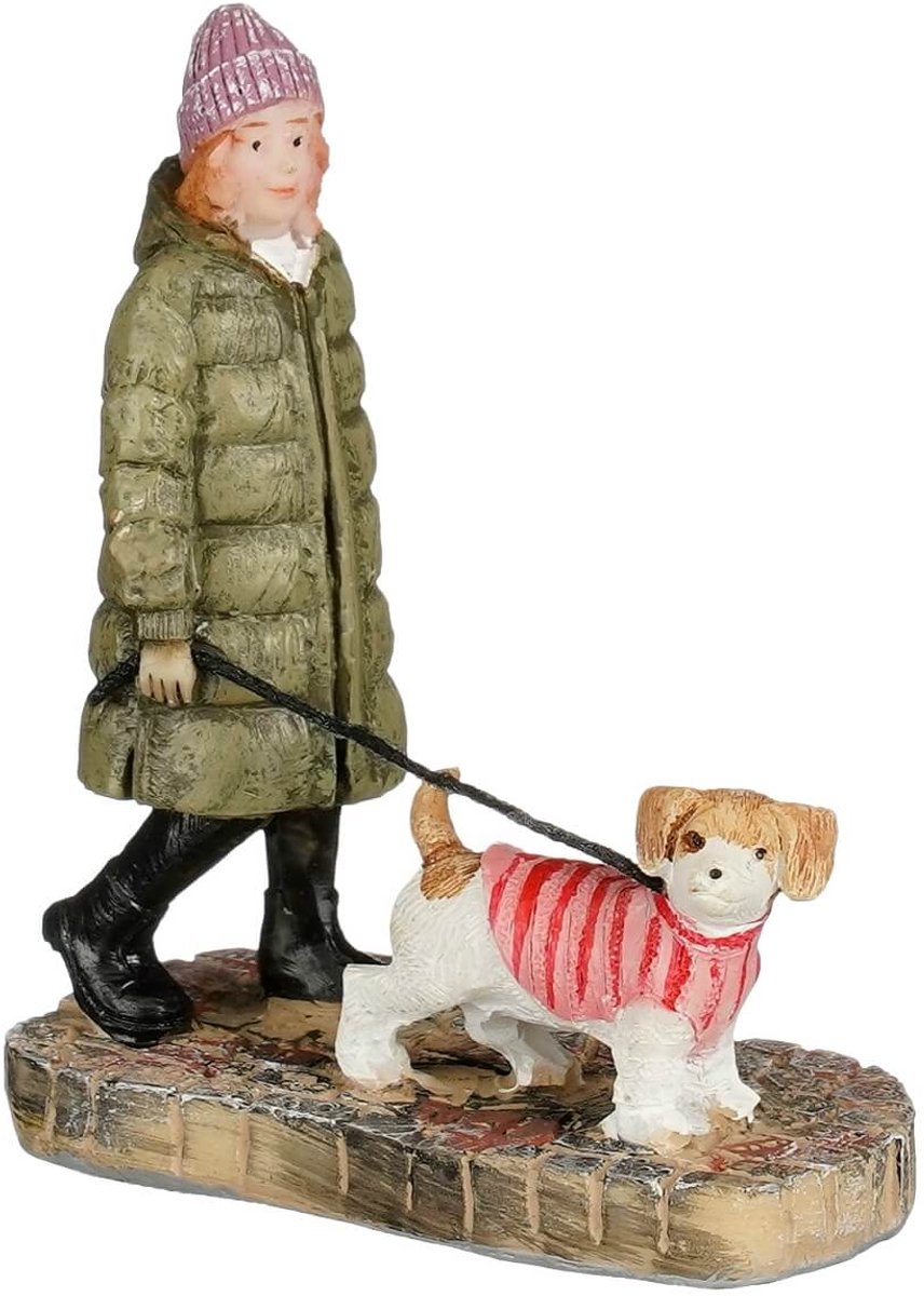 Luville - Walking with a Dressed Up Dog
