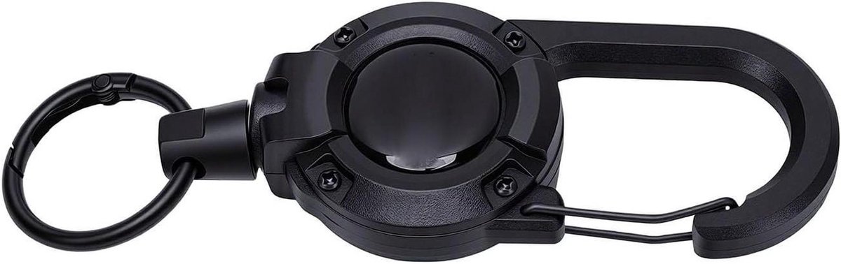 Camera Retractor - Intrekbaar Koord - Veilig Camera Gebruik - Automatische Terugslag - 60 cm Uitschuifbaar - Zwart