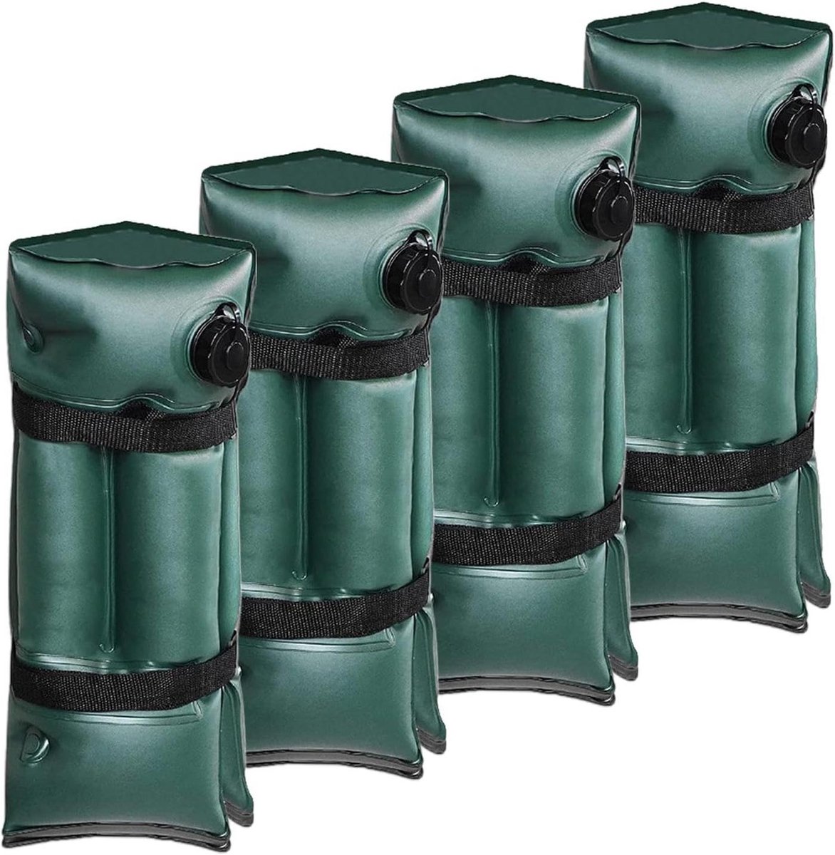 Prieel Gewichtszakken - Luifel Voetzakken - Stabiliteit Buiten - Set van 4 - 417 cm - Groen