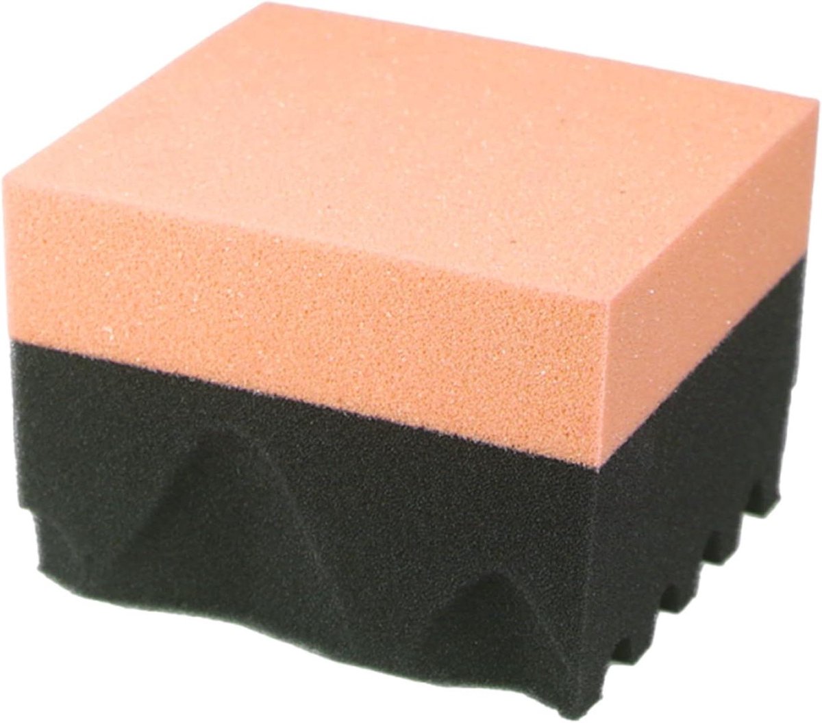 Bandenapplicator Schuim - Wax Schuim - Auto Poetsen - Ergonomisch Ontwerp - 9.5 x 8.5 x 6.5 cm - Oranje