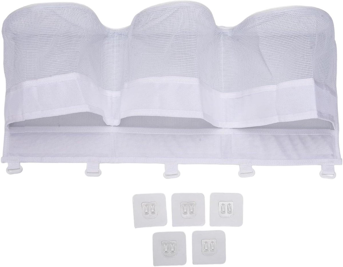 Badspeelgoed Organisator - Opbergnet Speelgoed - Badkamer Opruimen - Sneldrogend Mesh - 35x25x4 cm - Grijs