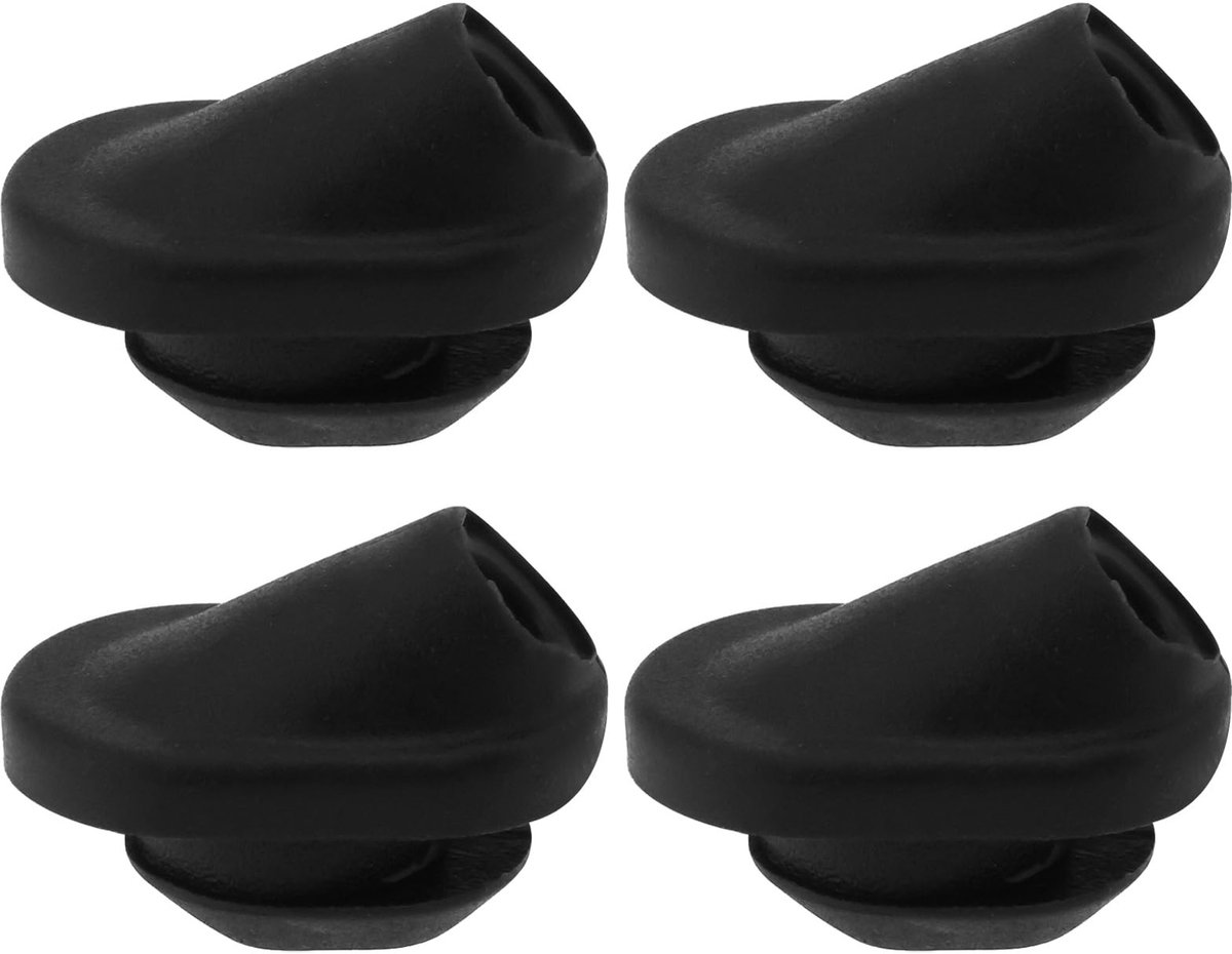 Dailygoods- Frame Kabeldoorvoer 6mm - Rubber Grommet - Bescherming Kabel - Set van 4 - Geschikt voor Shimano SM-GM01/E-tube Di2 - Duurzaam en Elastisch