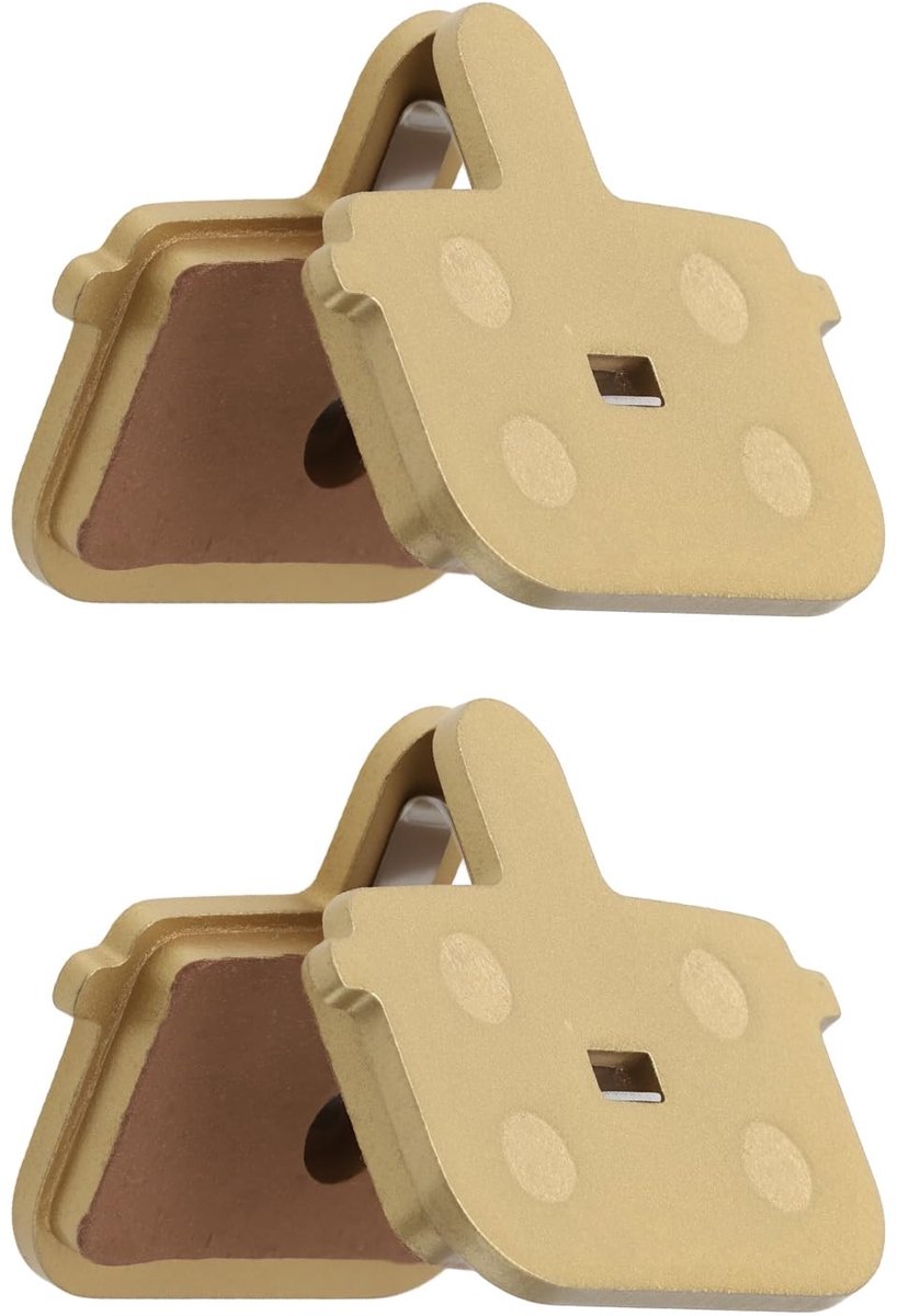 Dailygoods - Remblokken voor Ninebot by Segway Max G3 G3D G3E, Metaal 33,8x29,3x4mm