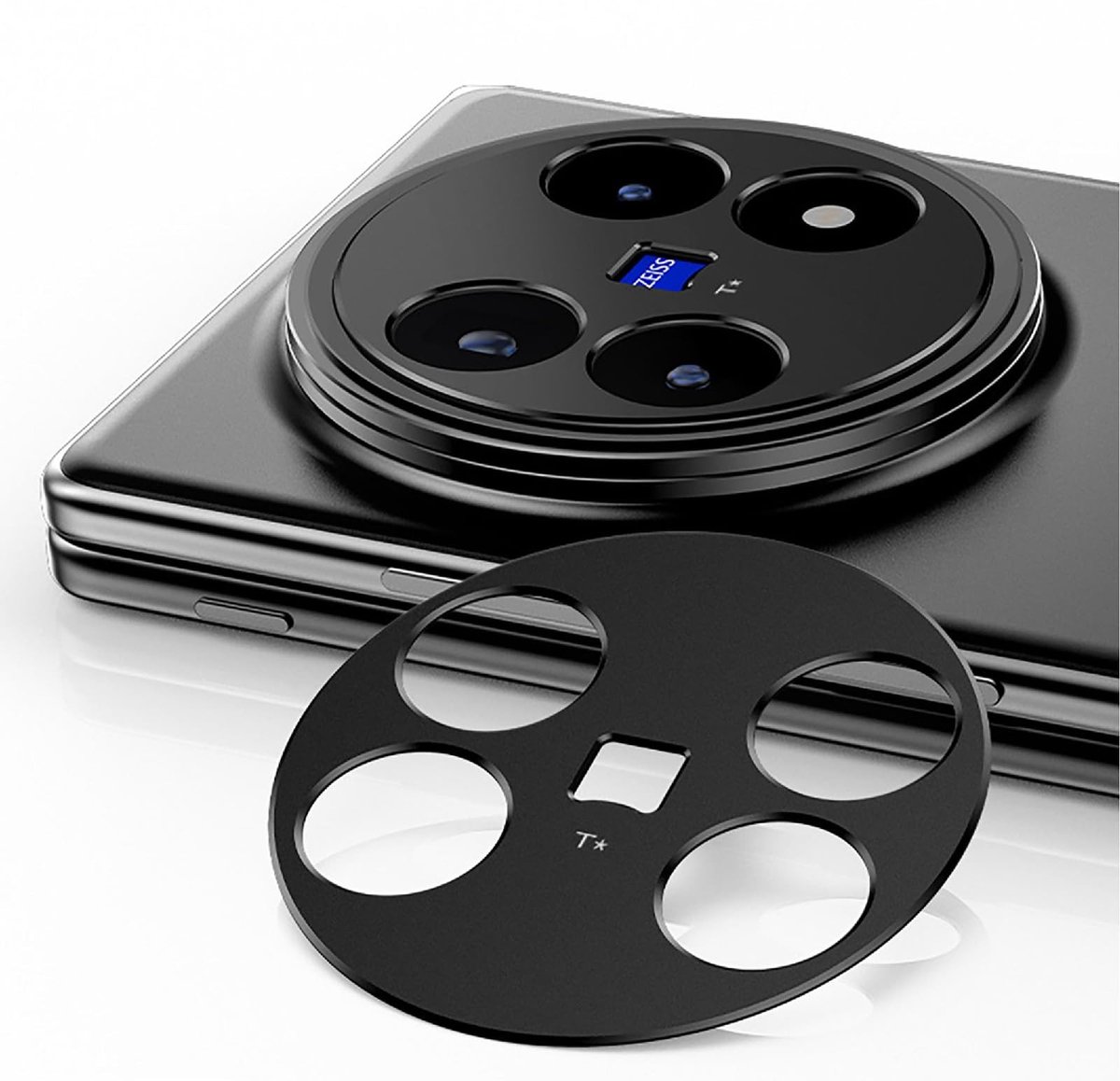 Dailygoods - Camerabescherming voor Vivo X Fold 5, 2 Stuks